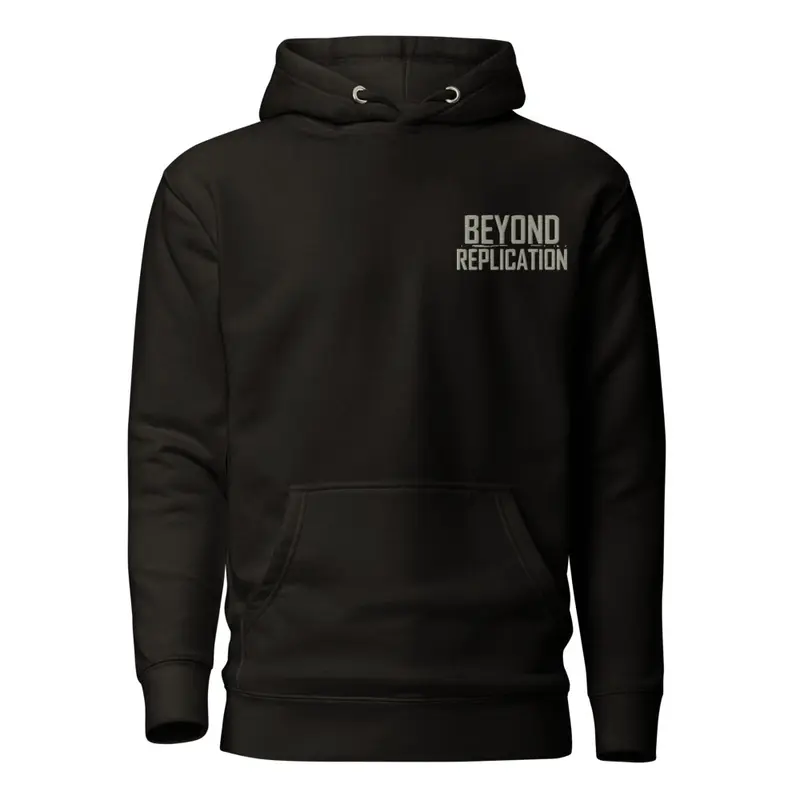 BEYOND REPLICATION LOGO HOODIE