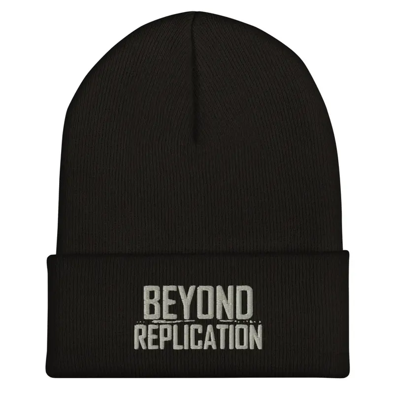 BEYOND REPLICATION LOGO BEANIE