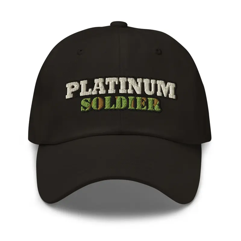 PLATINUM SOLDIER LOGO HAT