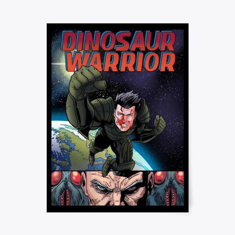 DINOSAUR WARRIOR POSTER